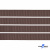 Репсовая лента 005, шир. 6 мм/уп. 50+/-1 м, цвет коричневый - купить в Каменске-Шахтинском. Цена: 88.45 руб.