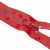 Молния водонепроницаемая PVC Т-7, 60 см, разъемная, цвет (820) красный - купить в Каменске-Шахтинском. Цена: 49.39 руб.