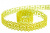 Тесьма кружевная 0621-1567, шир. 15 мм/уп. 20+/-1 м, цвет 017-жёлтый - купить в Каменске-Шахтинском. Цена: 466.97 руб.