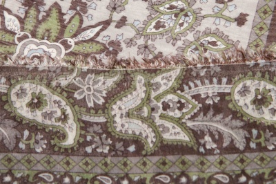 Ткань плательная "Rayon Printed" 67004-3, 75 гр/м2, шир.150см - купить в Каменске-Шахтинском. Цена 350.71 руб.