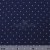 Креп стрейч Амузен, 85 г/м2, 19-3920 (т. синий)/белый мелкий горох, шир.150 см - купить в Каменске-Шахтинском. Цена 220.50 руб.