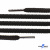 Шнурки #106-09, круглые 130 см, цв.чёрный - купить в Каменске-Шахтинском. Цена: 21.92 руб.