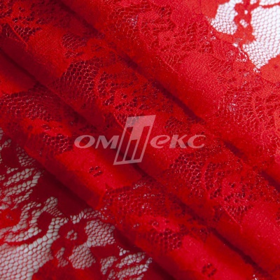 Кружевное полотно стрейч 15A61/RED, 100 гр/м2, шир.150см - купить в Каменске-Шахтинском. Цена 1 580.95 руб.