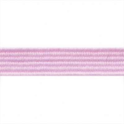 Резиновые нити с текстильным покрытием, шир. 6 мм ( упак.30 м/уп), цв.- 80-розовый - купить в Каменске-Шахтинском. Цена: 155.22 руб.