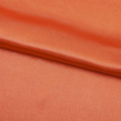 Поли креп-сатин 18-1445, 120 гр/м2, шир.150см, цвет оранжевый - купить в Каменске-Шахтинском. Цена 155.57 руб.