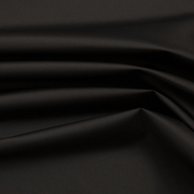 Курточная ткань Дюэл (дюспо), PU/WR/Milky, 80 гр/м2, шир.150см, цвет чёрный - купить в Каменске-Шахтинском. Цена 141.80 руб.