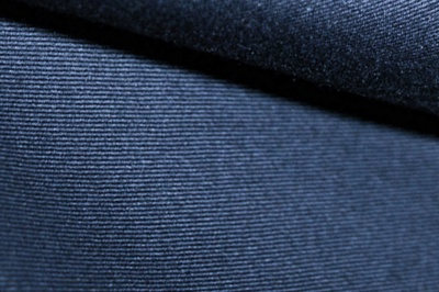 Ткань костюмная 8874/3, цвет темно-синий, 100% полиэфир - купить в Каменске-Шахтинском. Цена 433.60 руб.