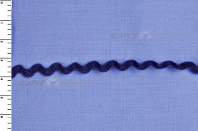 Тесьма плетеная "Вьюнчик"/т.синий - купить в Каменске-Шахтинском. Цена: 48.03 руб.