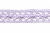Тесьма кружевная 0621-1855, шир. 18 мм/уп. 20+/-1 м, цвет 107-фиолет - купить в Каменске-Шахтинском. Цена: 466.97 руб.