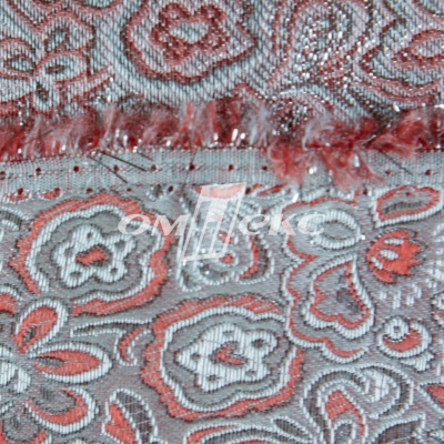 Ткань костюмная жаккард, 135 гр/м2, шир.150см, цвет красный№12 - купить в Каменске-Шахтинском. Цена 441.92 руб.