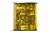Пайетки "ОмТекс" на нитях, SILVER SHINING, 6 мм F / упак.91+/-1м, цв. 48 - золото - купить в Каменске-Шахтинском. Цена: 356.19 руб.