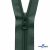 Спиральная молния Т5 890, 80 см, автомат, цвет т.зелёный - купить в Каменске-Шахтинском. Цена: 16.61 руб.