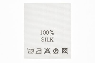Состав и уход 100% Silk 200 шт - купить в Каменске-Шахтинском. Цена: 232.29 руб.