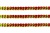 Пайетки "ОмТекс" на нитях, CREAM, 6 мм С / упак.73+/-1м, цв. 96 - красный - купить в Каменске-Шахтинском. Цена: 484.77 руб.