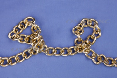 Цепь металл декоративная №92 золото (10+/-1 м)  - купить в Каменске-Шахтинском. Цена: 1 445.08 руб.