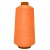 Нитки текстурированные некручёные 457, намот. 15 000 м, цвет оранжевый - купить в Каменске-Шахтинском. Цена: 204.10 руб.