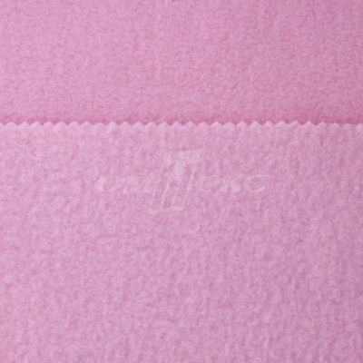 Флис окрашенный 15-2215, 250 гр/м2, шир.150 см, цвет светло-розовый - купить в Каменске-Шахтинском. Цена 580.31 руб.