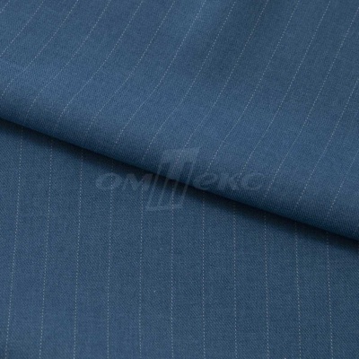 Костюмная ткань "Жаклин", 188 гр/м2, шир. 150 см, цвет серо-голубой - купить в Каменске-Шахтинском. Цена 426.49 руб.