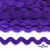 Тесьма вьюнчик 0381-0080, 8 мм/упак.33+/-1м, цвет 9530-фиолетовый - купить в Каменске-Шахтинском. Цена: 107.26 руб.