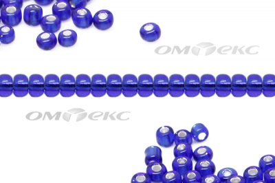 Бисер (SL) 11/0 ( упак.100 гр) цв.28 - синий - купить в Каменске-Шахтинском. Цена: 53.34 руб.