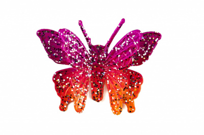 Бабочка декоративная пластиковая #10 - купить в Каменске-Шахтинском. Цена: 7.09 руб.