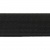 Резинка 25 мм Тканая, 13,75 гр/п.м, (бобина 25 +/-0,5 м) - черная  - купить в Каменске-Шахтинском. Цена: 11.67 руб.