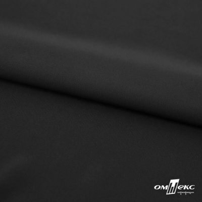 Ткань плательная Невада, 95% полиэстер 5% спандекс,115 (+/-5) гр/м2, шир. 150 см, цв. черный BLACK - купить в Каменске-Шахтинском. Цена 177.87 руб.