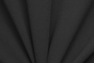 Костюмная ткань с вискозой "Бриджит", 210 гр/м2, шир.150см, цвет чёрный - купить в Каменске-Шахтинском. Цена 564.96 руб.