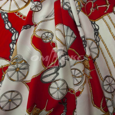 Плательная ткань "Фламенко" 13.1, 80 гр/м2, шир.150 см, принт этнический - купить в Каменске-Шахтинском. Цена 241.49 руб.