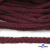 Шнур плетеный d-6 мм круглый, 70% хлопок 30% полиэстер, уп.90+/-1 м, цв.1070-бордовый - купить в Каменске-Шахтинском. Цена: 588 руб.